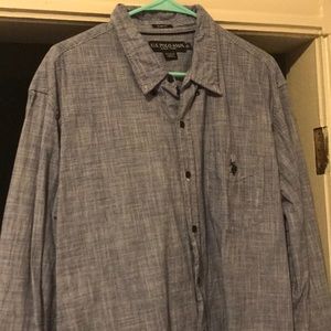 US Polo long sleeve Button down